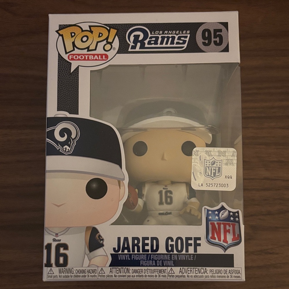 Jared Goff LA Rams Funko Pop